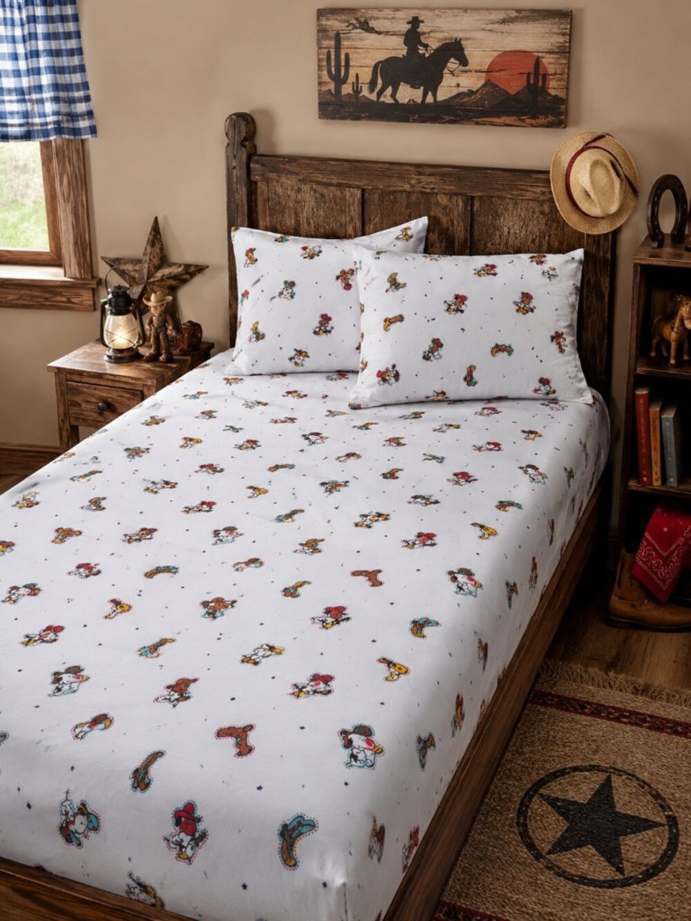Peanuts Berkshire Blankets and‎ Home Brand - Twin Fitted Sheet and 2 Pillowcases